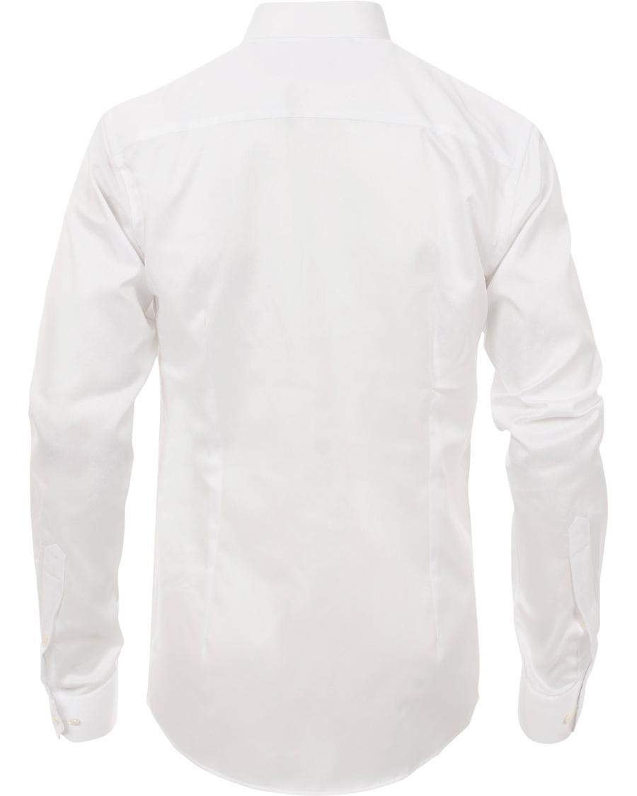 Heren | Overhemden | Eton | Slim Fit Shirt Extra Long Sleeve White