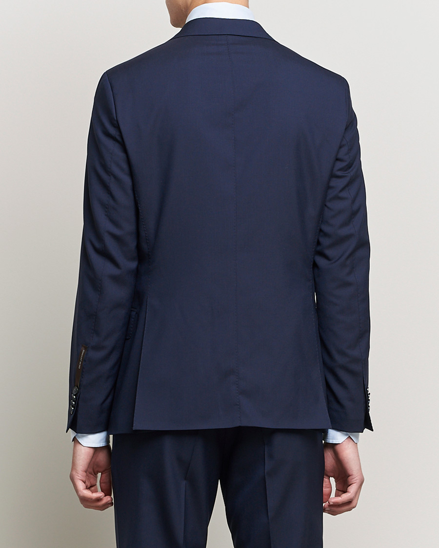 Heren | Blazers | Oscar Jacobson | Edmund Blazer Super 120's Wool Navy 154