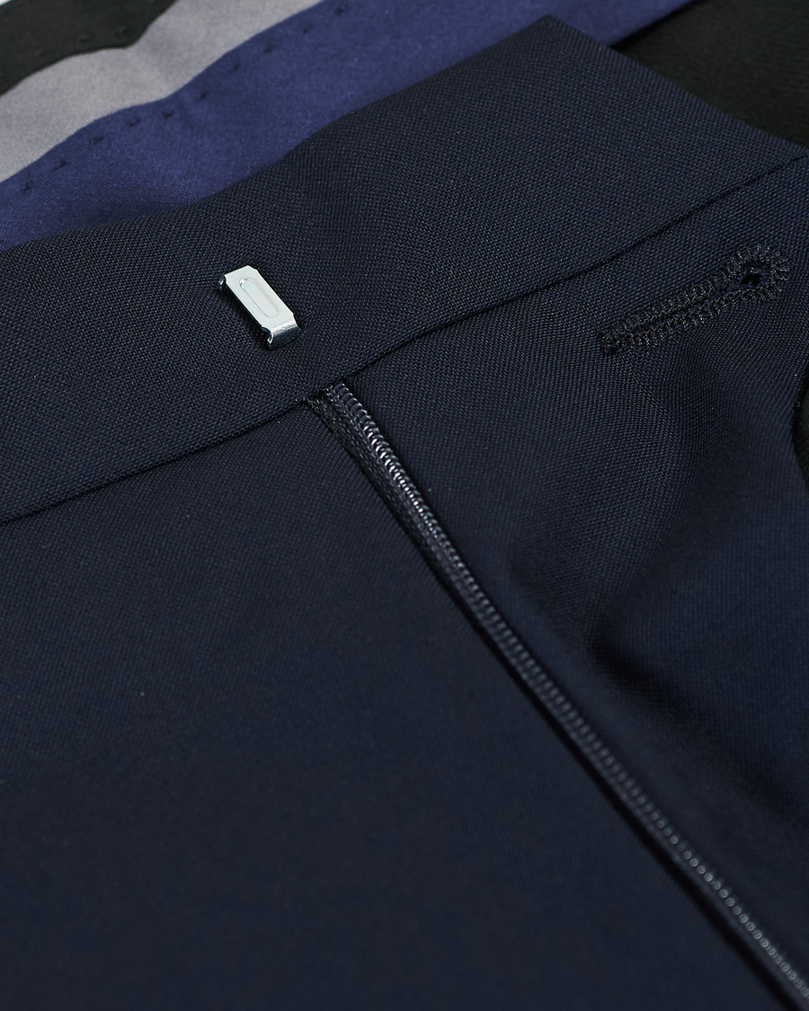 Heren | Broeken | Oscar Jacobson | Damien Trousers Super 120's Wool Navy