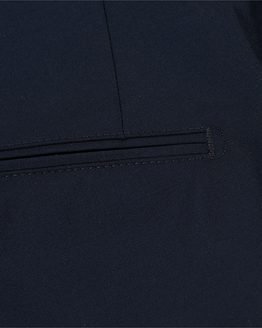 Heren | Broeken | Oscar Jacobson | Damien Trousers Super 120's Wool Navy