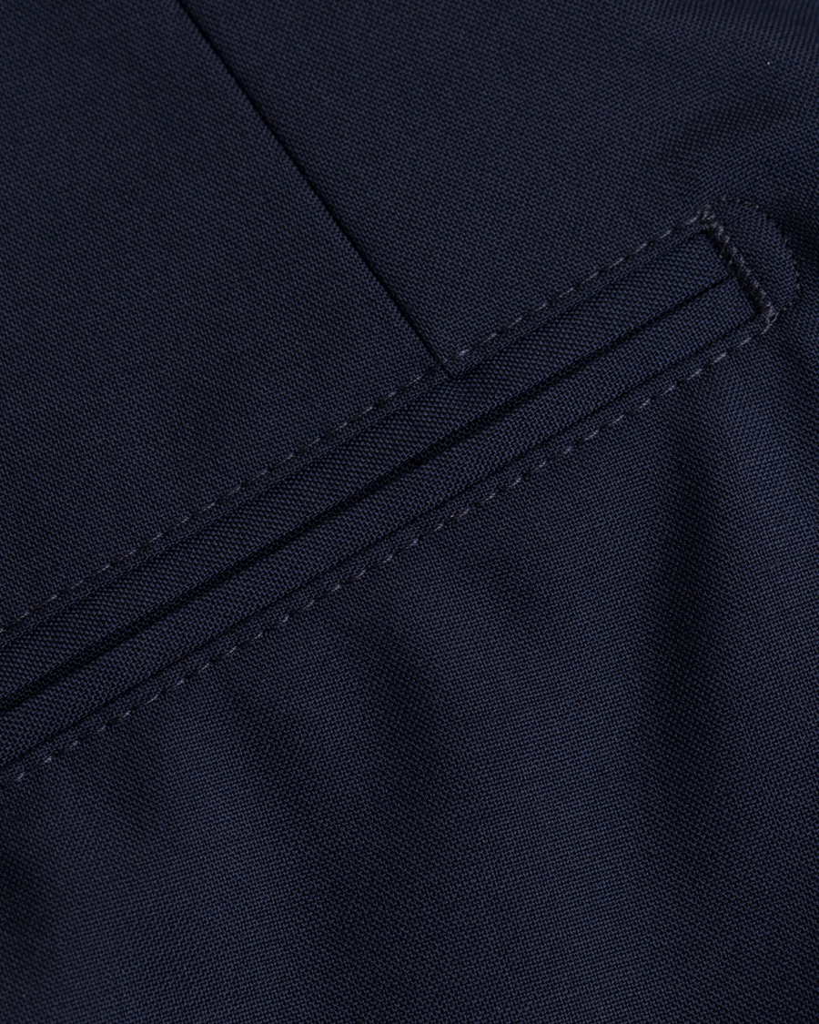 Heren | Broeken | Oscar Jacobson | Damien Trousers Super 120's Wool Navy