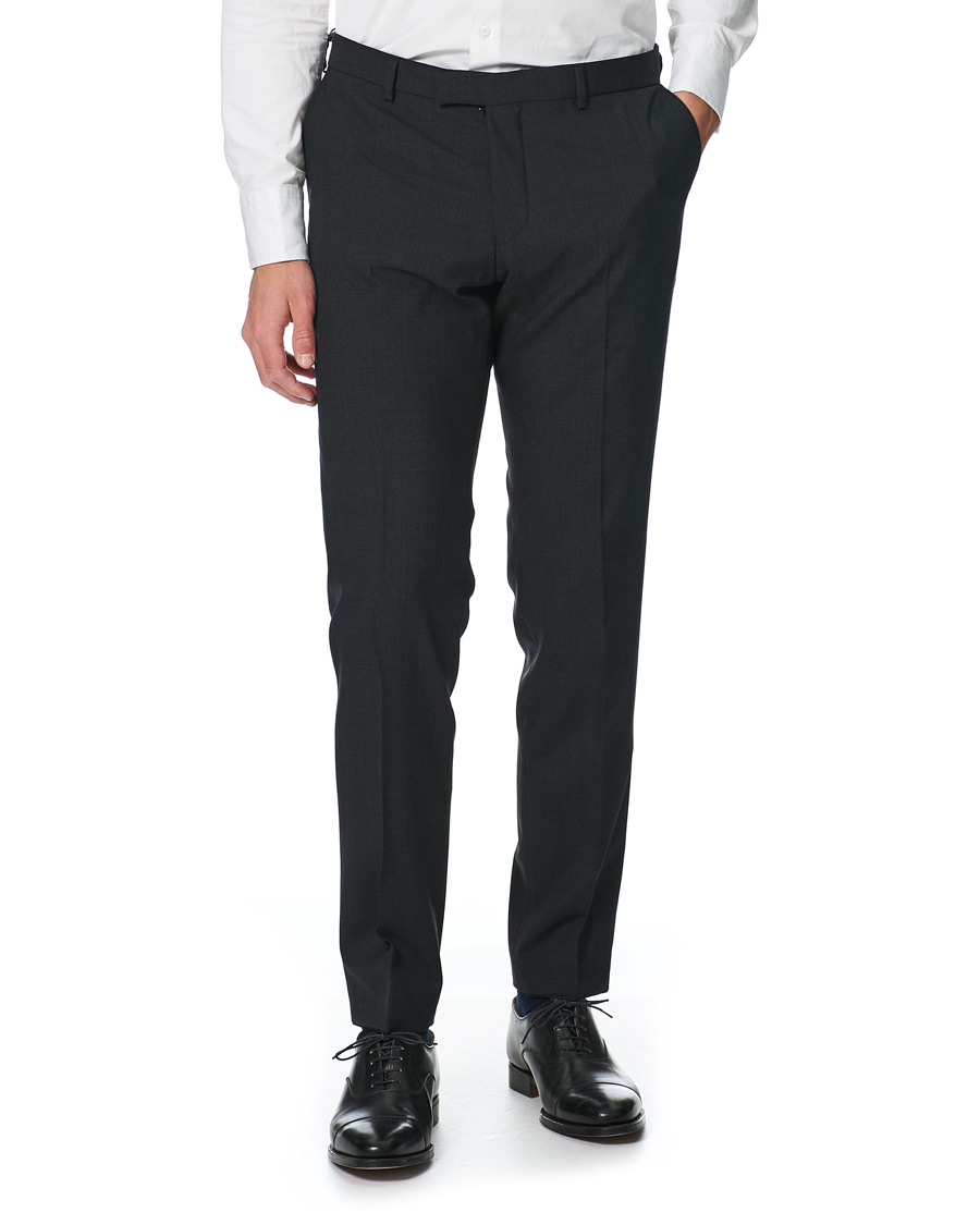 Heren | Broeken | Oscar Jacobson | Damien Trousers Super 120's Wool Grey