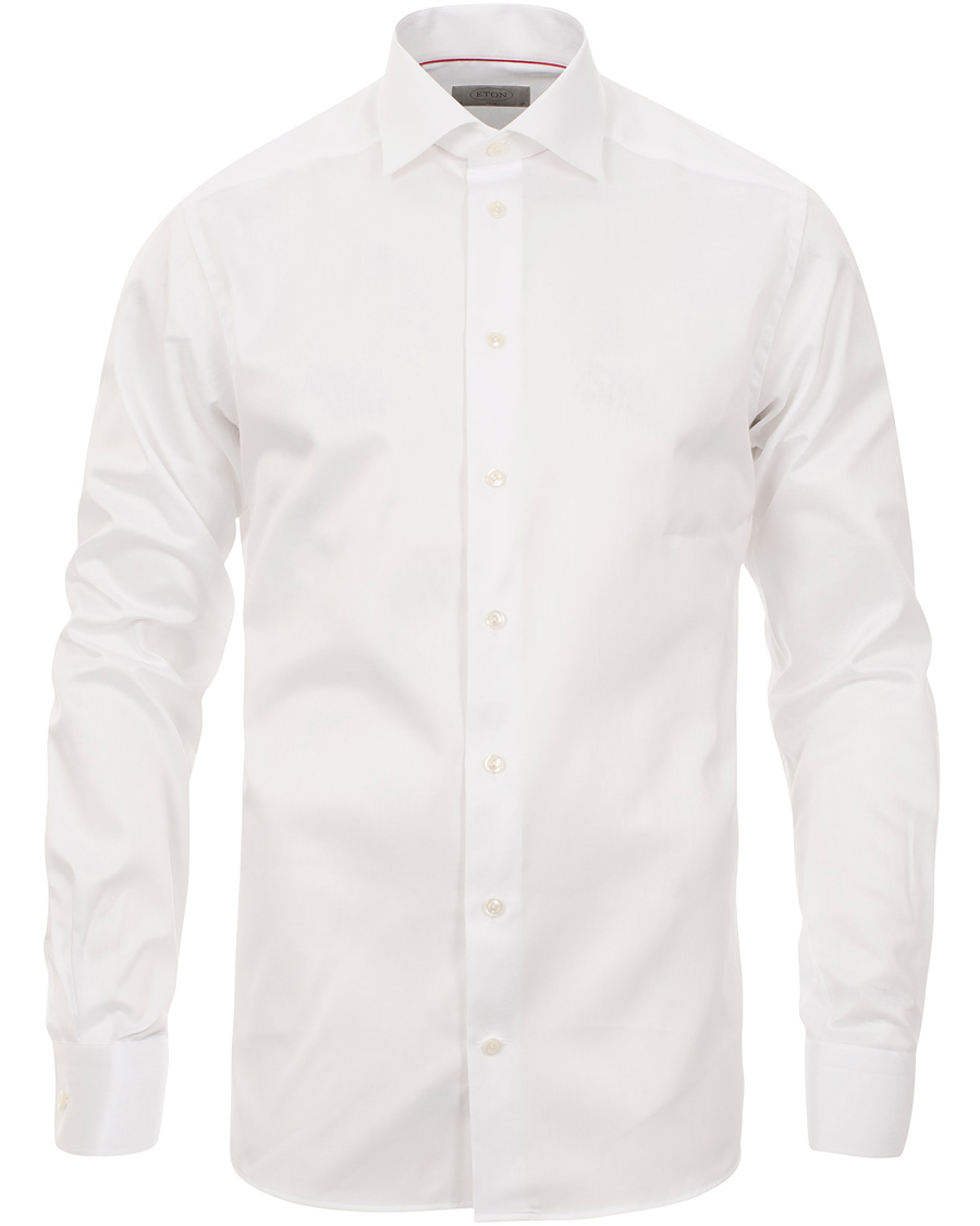 Heren | Overhemden | Eton | Slim Fit Shirt Made In Sweden White