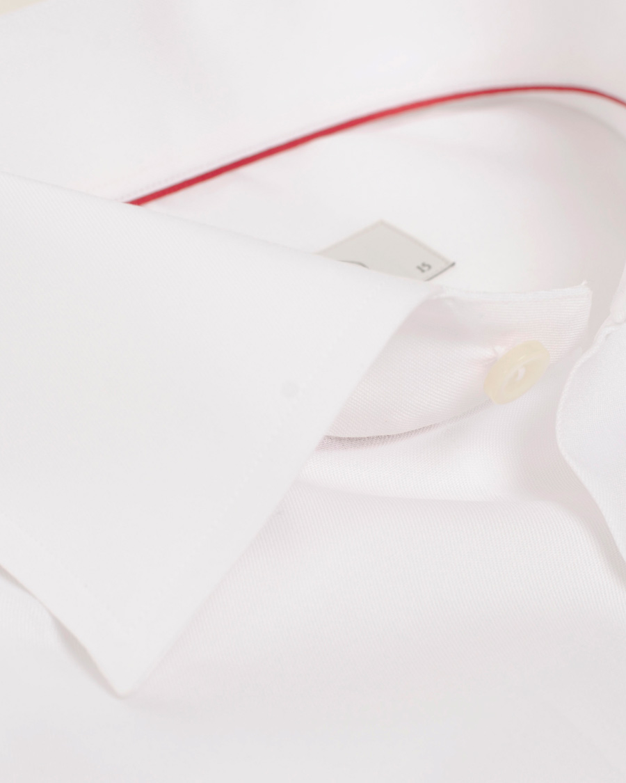 Heren | Overhemden | Eton | Slim Fit Shirt Made In Sweden White