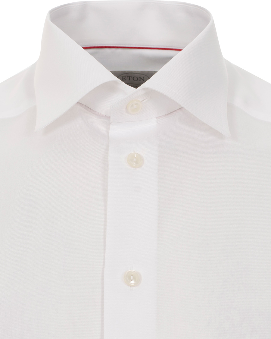 Heren | Overhemden | Eton | Slim Fit Shirt Made In Sweden White