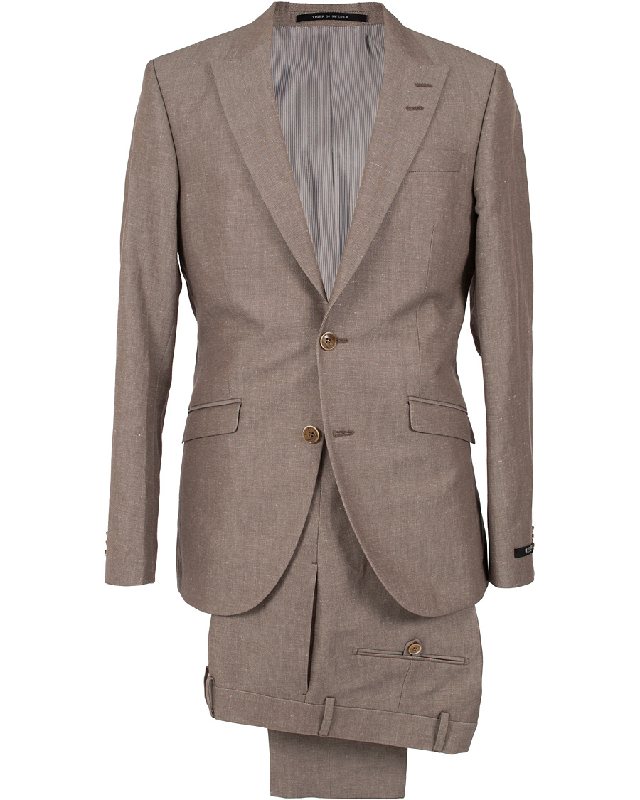 Heren | Pakken | Tiger of Sweden | Ollie Suit Linen/Cotton Nature