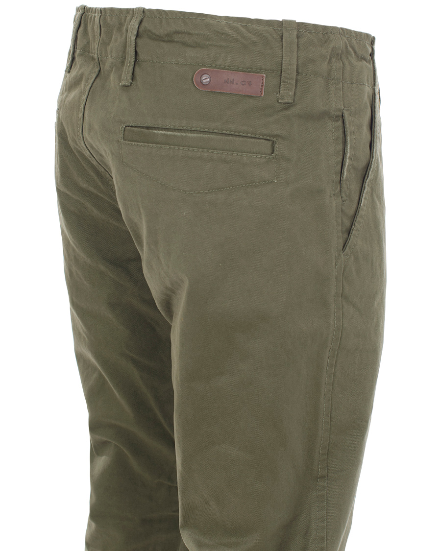 Heren | Broeken | NN07 | Simon 1000 Chinos Dark Army