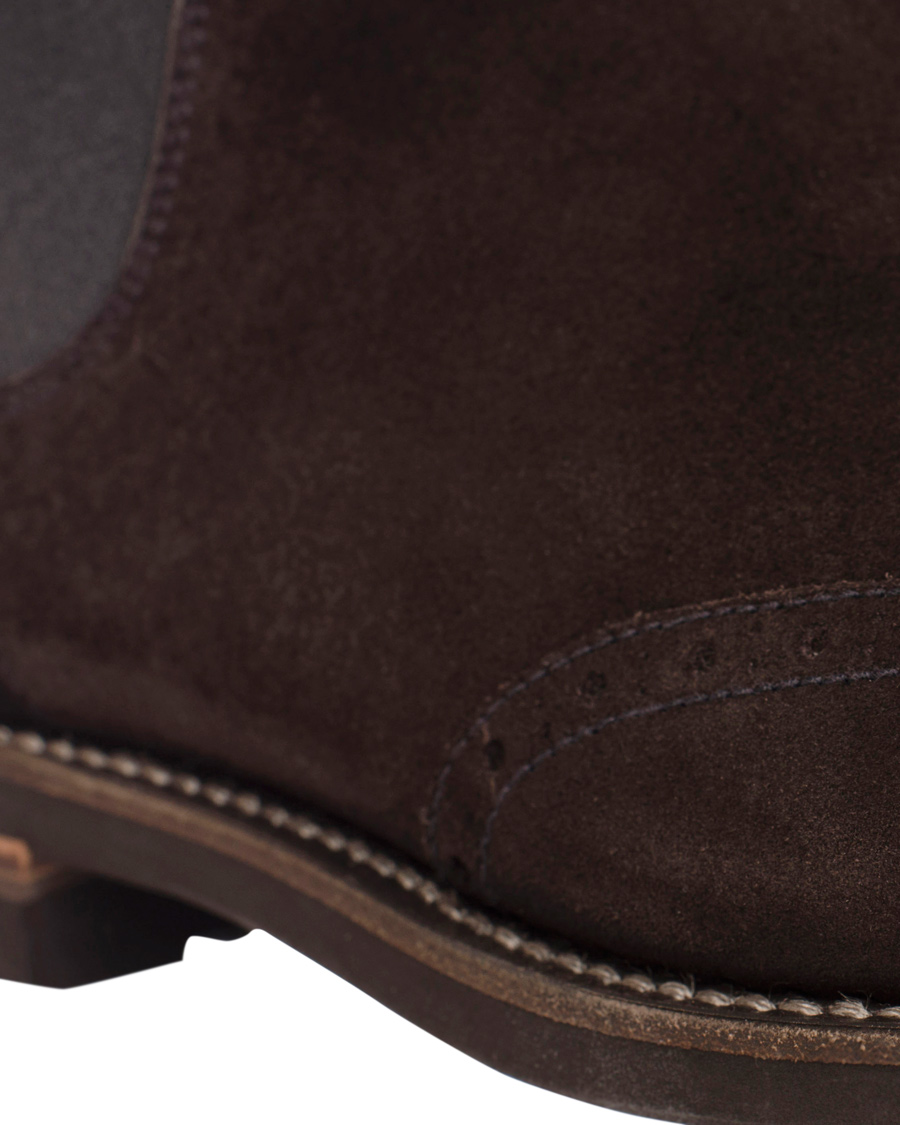 Heren | BALLY Martigny Major Chelsea Boot Suede Dark Brown | Bally | Martigny Major Chelsea Boot Suede Dark Brown