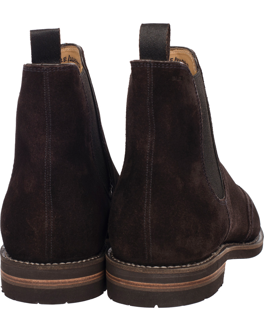 Heren | BALLY Martigny Major Chelsea Boot Suede Dark Brown | Bally | Martigny Major Chelsea Boot Suede Dark Brown