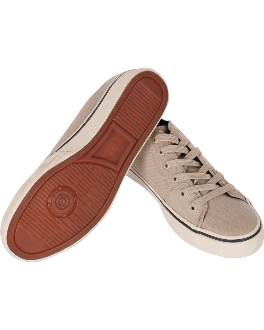 Heren | Polo Ralph Lauren Cantor Low-NE Sneaker Stone Grey | Polo Ralph Lauren | Cantor Low-NE Sneaker Stone Grey