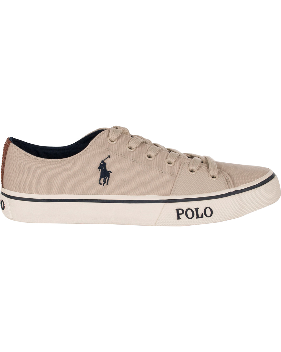Heren | Polo Ralph Lauren Cantor Low-NE Sneaker Stone Grey | Polo Ralph Lauren | Cantor Low-NE Sneaker Stone Grey