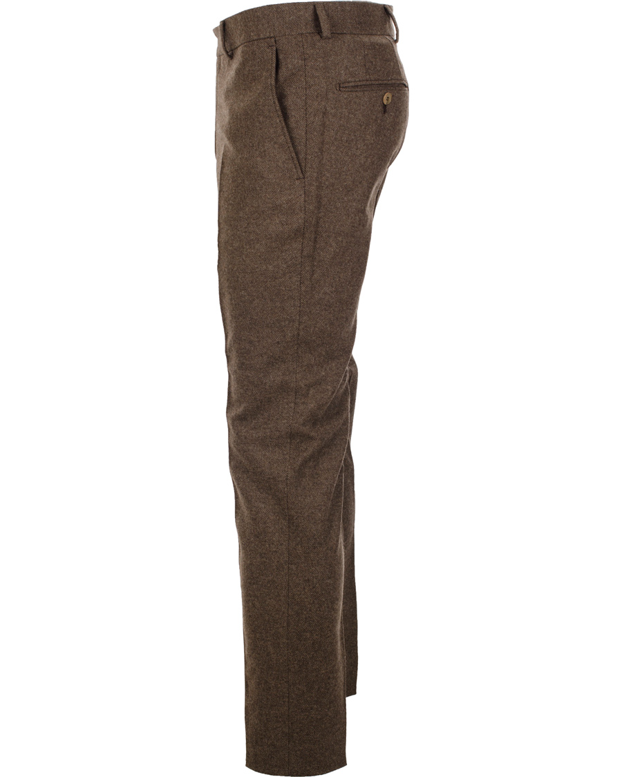 Heren | Broeken | Morris | Rodney Diagonal Trousers Brown
