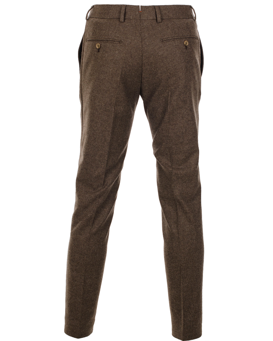 Heren | Broeken | Morris | Rodney Diagonal Trousers Brown