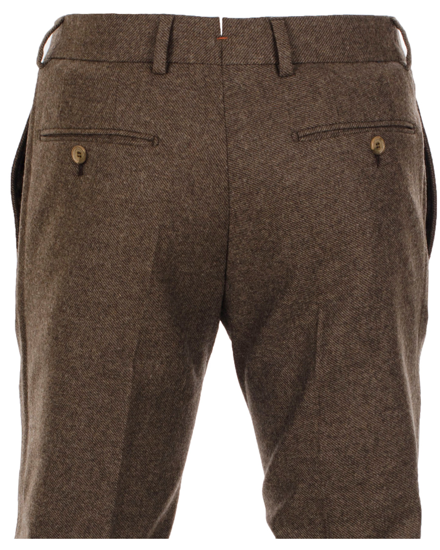 Heren | Broeken | Morris | Rodney Diagonal Trousers Brown