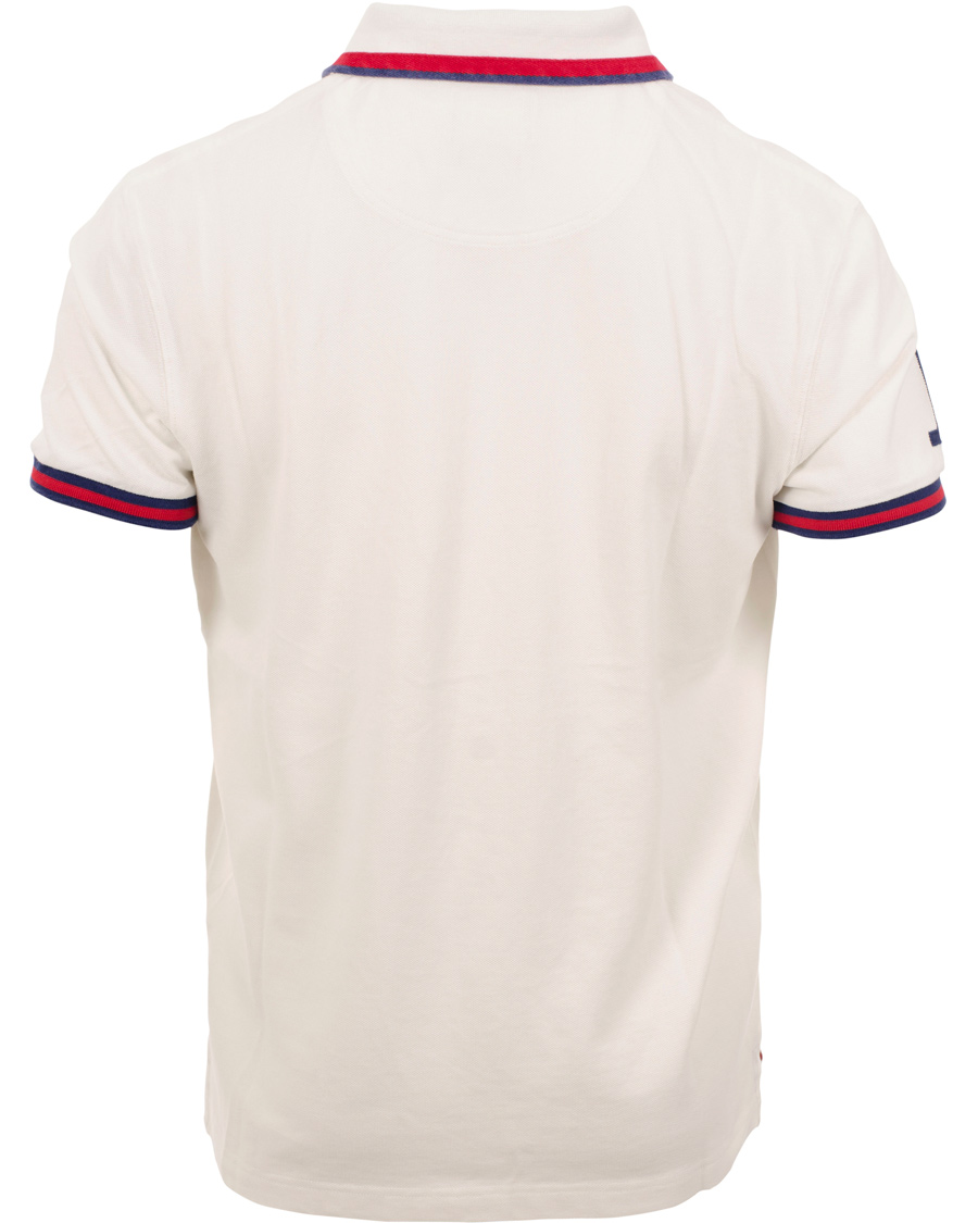Heren | Polo's | Hackett | Snow Number Piké Winter White
