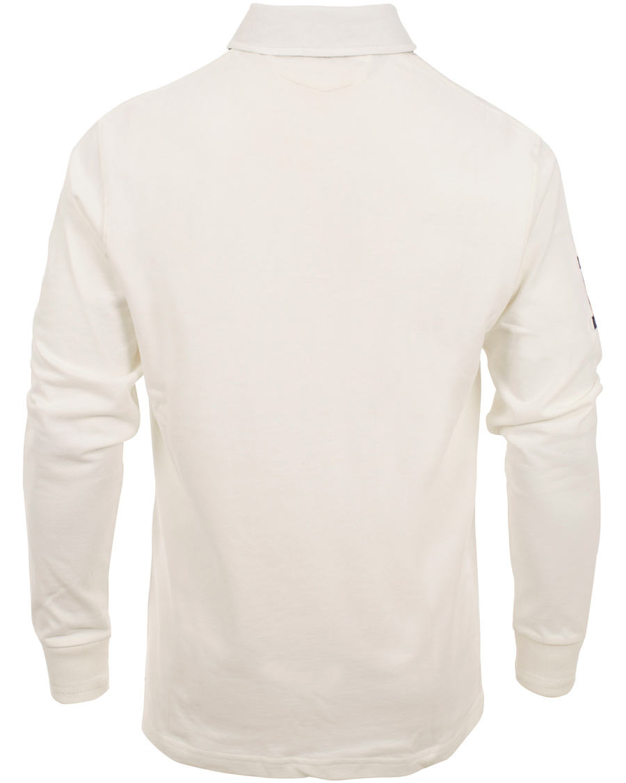 Heren | Truien | Hackett | Snow Union Jack Rugby Winter White