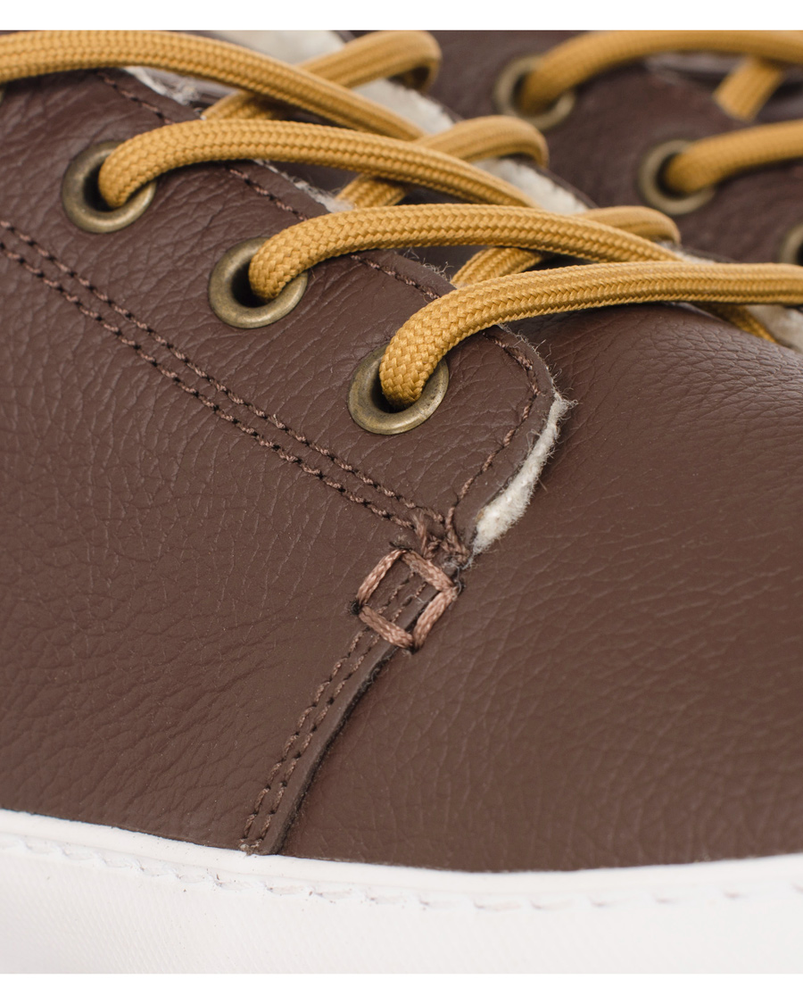 Heren | Lacoste Ampthill Terra Mid Sneaker Brown | Lacoste | Ampthill Terra Mid Sneaker Brown