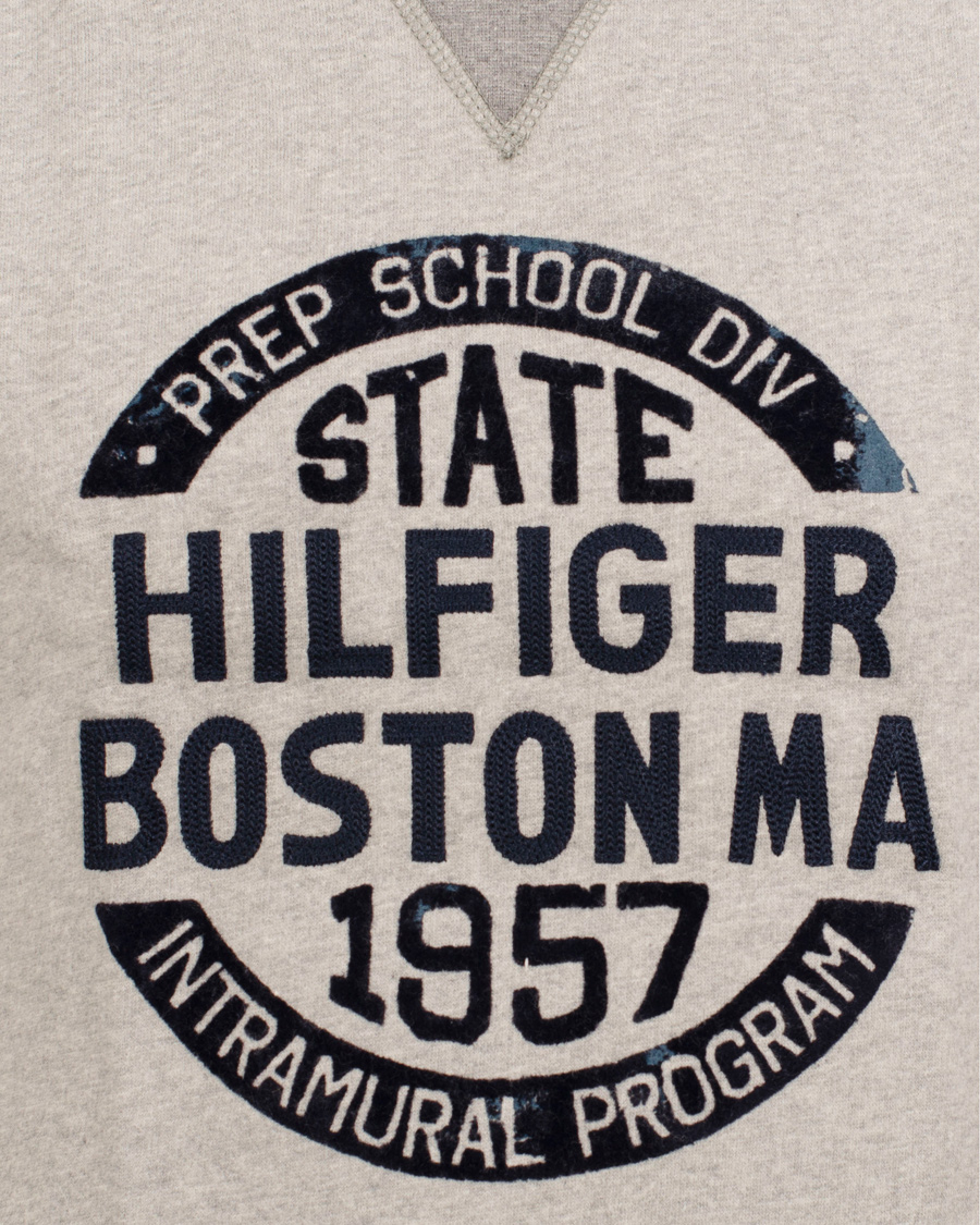 Heren | Truien | Tommy Hilfiger | Largo C-Neck Vintage Fit Sweatshirt Cloud Heather