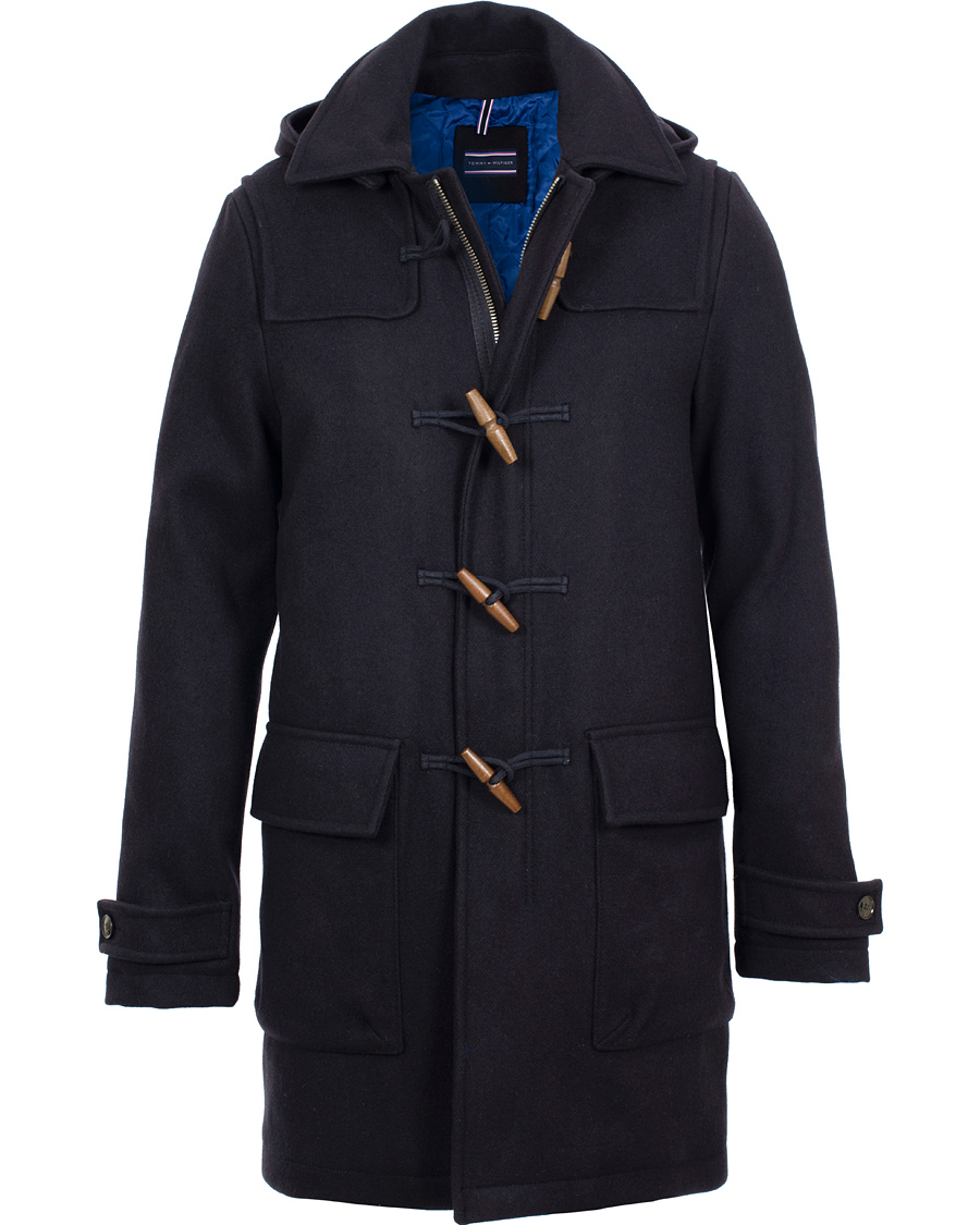 Heren | Jassen | Tommy Hilfiger | Classic Duffle Coat Midnight