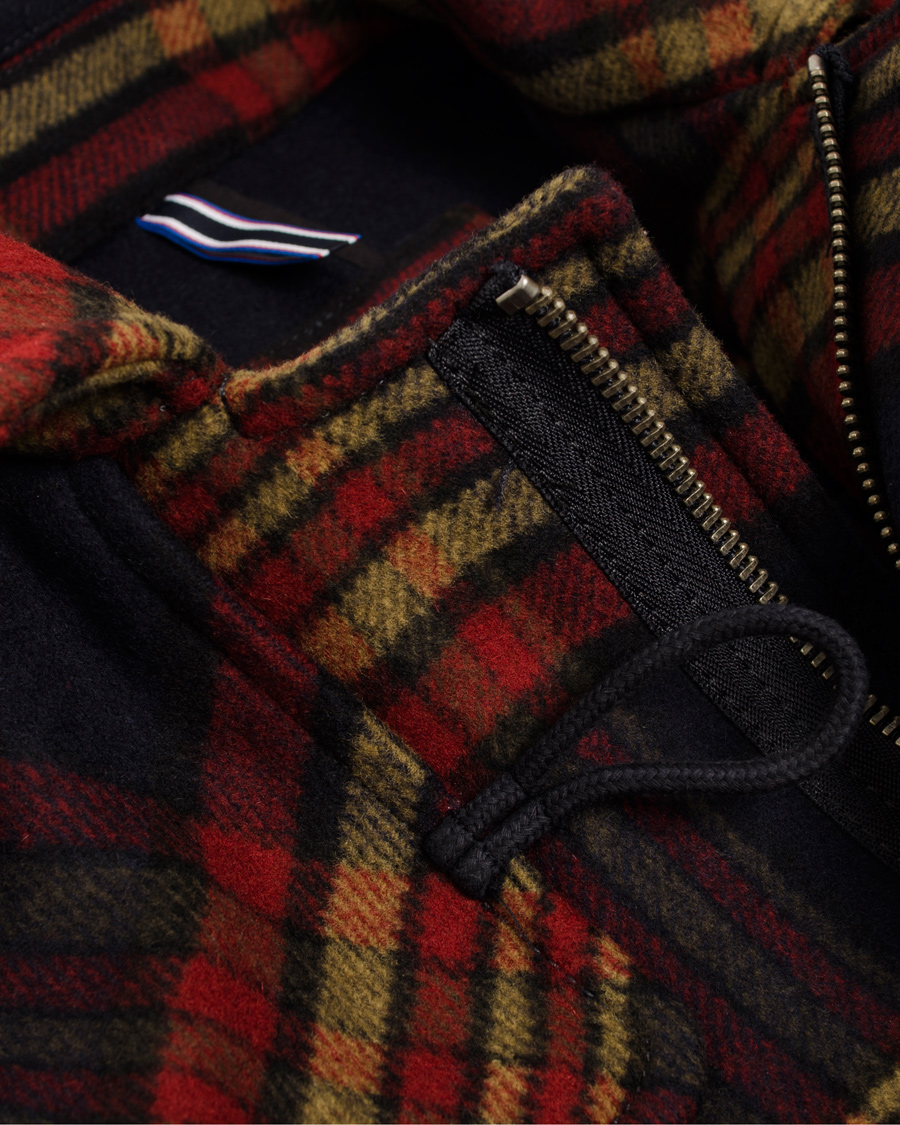 Heren | Jassen | Tommy Hilfiger | Special Hutton Check Duffelcoat Midnight Multi