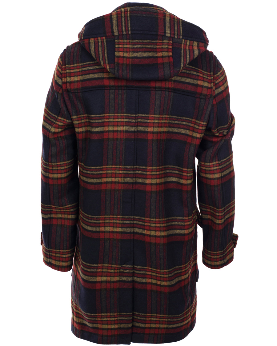 Heren | Jassen | Tommy Hilfiger | Special Hutton Check Duffelcoat Midnight Multi
