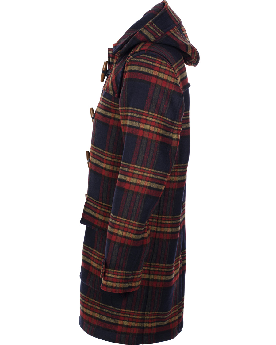 Heren | Jassen | Tommy Hilfiger | Special Hutton Check Duffelcoat Midnight Multi