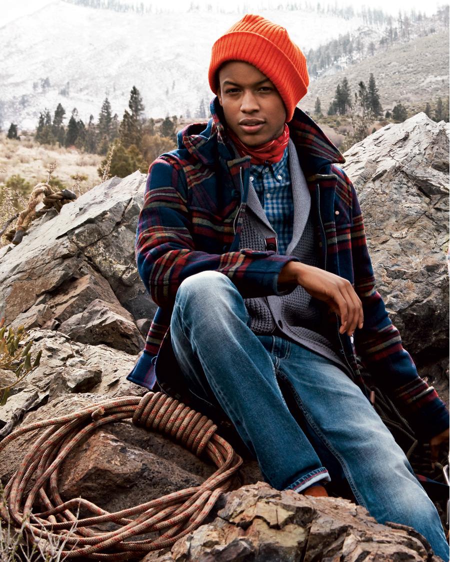 Heren | Jassen | Tommy Hilfiger | Special Hutton Check Duffelcoat Midnight Multi
