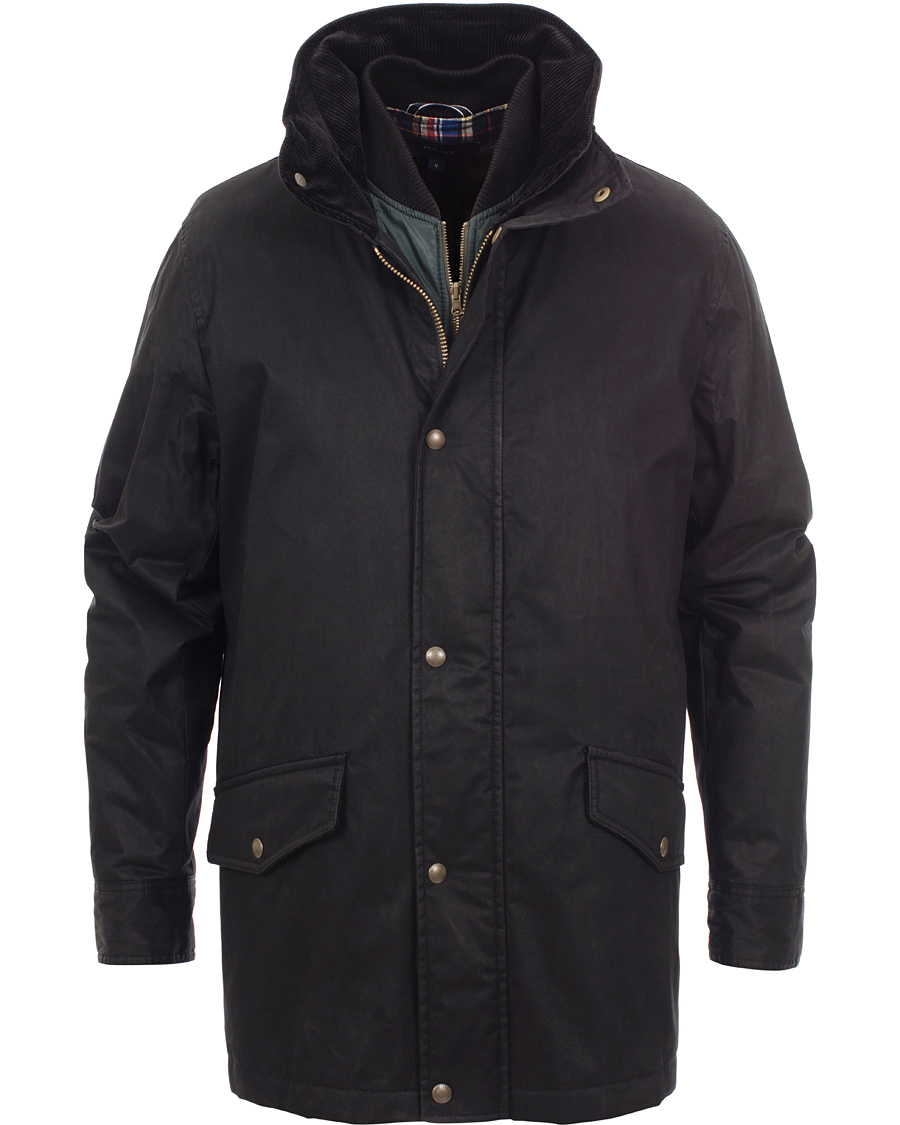 Heren | Jassen | GANT | The Double Decker Jacket Black