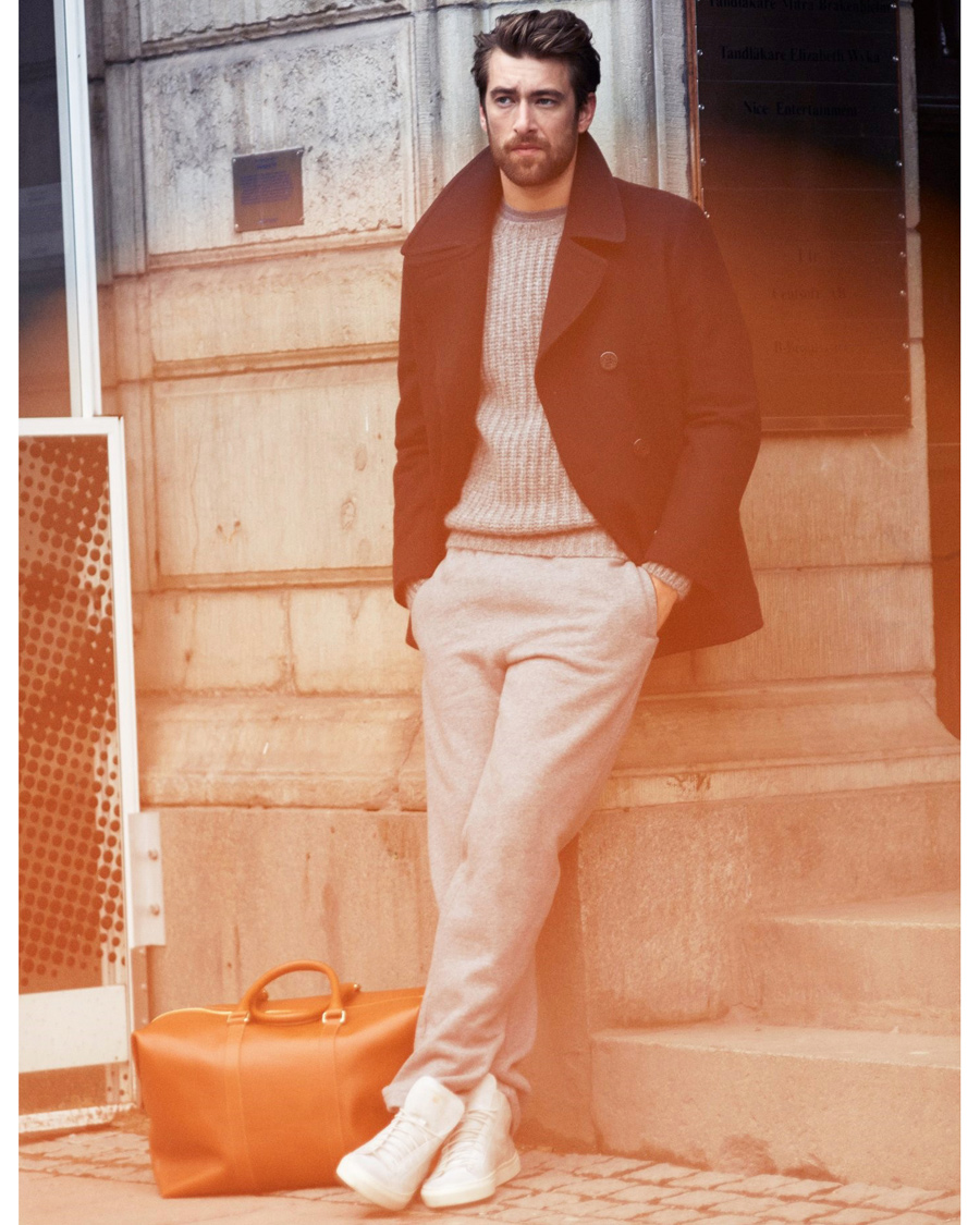 Heren | Jassen | GANT | The Port Peacoat Deep Sea