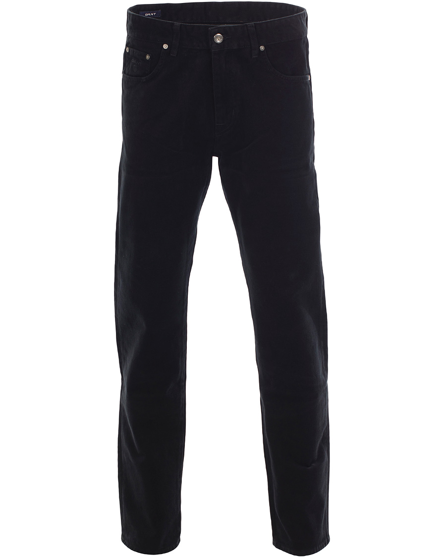 Heren | Jeans | GANT | Soft Twill Tyler Jean Black