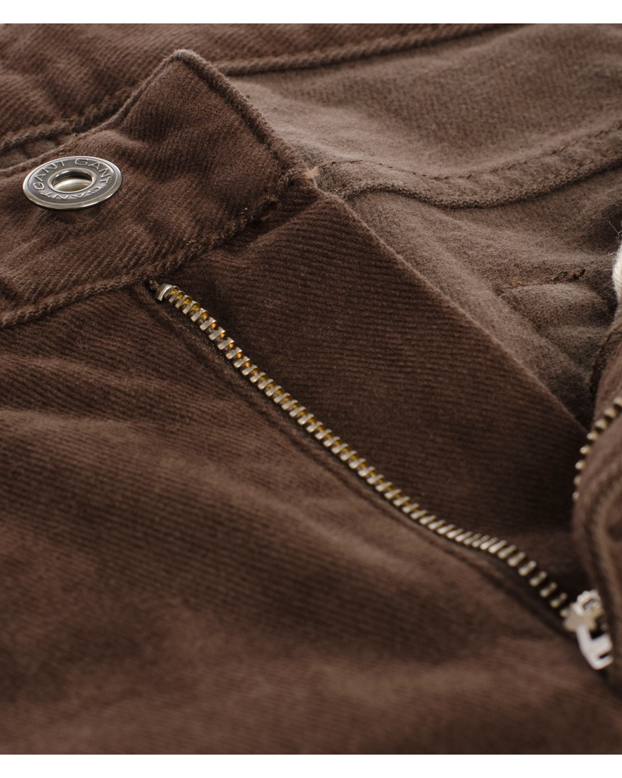 Heren | Jeans | GANT | Soft Twill Tyler Jean Brown
