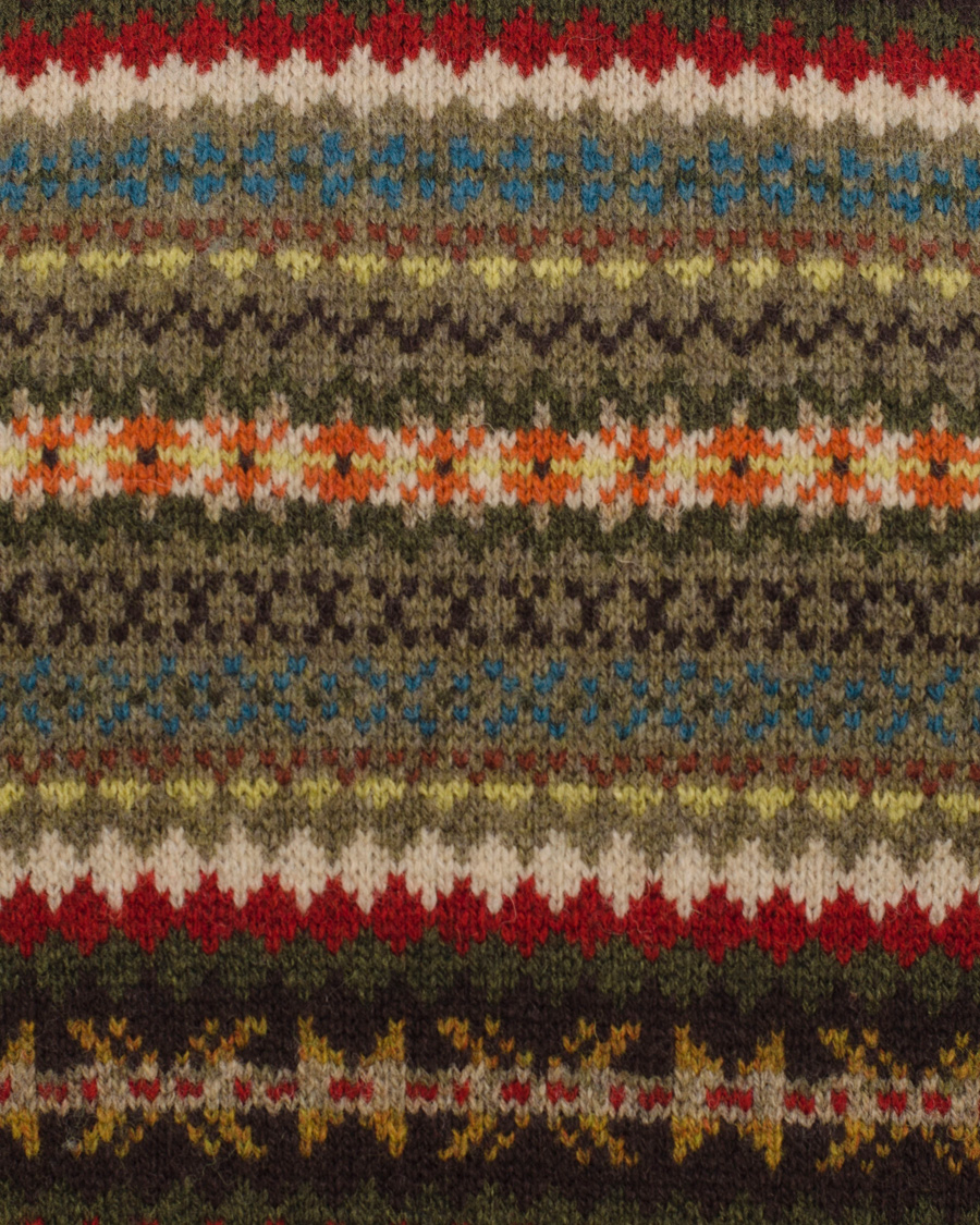Heren | Truien | GANT | Lambswool Jaquard Crew Multicolor