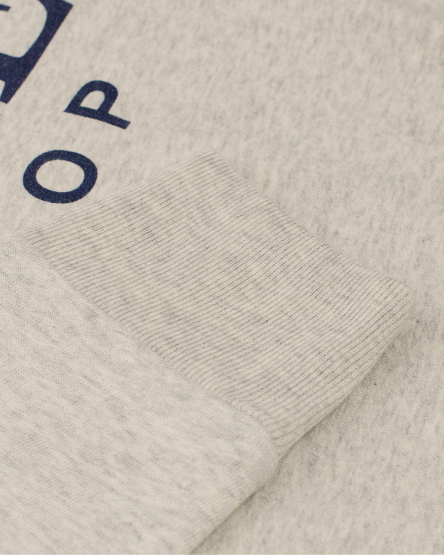 Heren | Truien | GANT | Yale Coop C-Neck Sweat Light Grey Melange