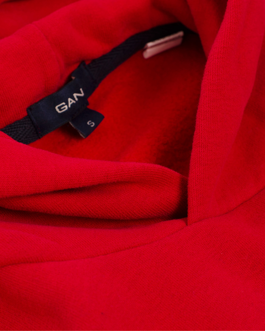 Heren | Truien | GANT | Shield Hoodie Red