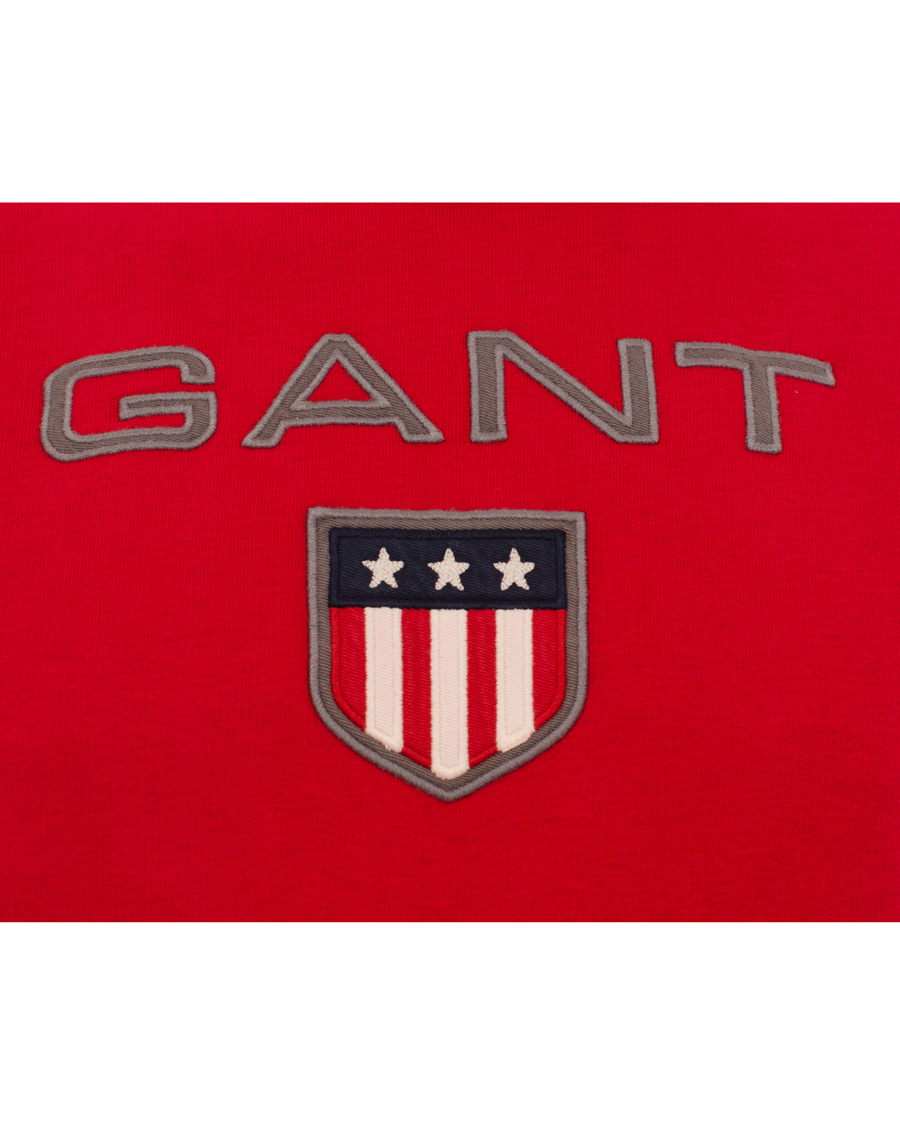 Heren | Truien | GANT | Shield Hoodie Red