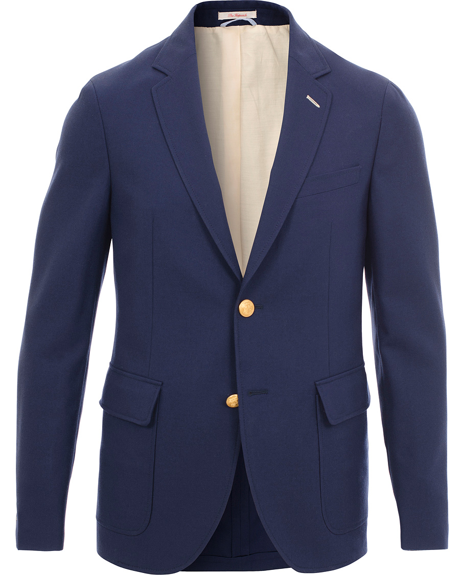 Heren | Blazers | GANT Rugger | The Hopsack Club Blazer Evening Blue