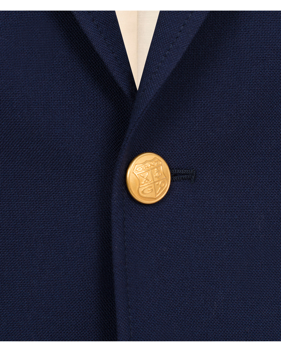 Heren | Blazers | GANT Rugger | The Hopsack Club Blazer Evening Blue
