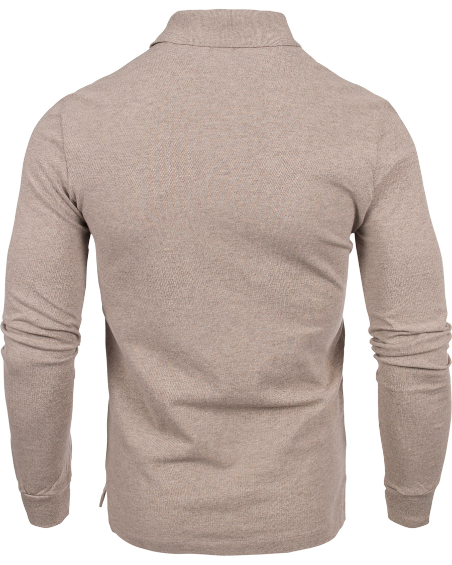 Heren | Truien | Polo Ralph Lauren | Long Sleeve Slim Fit Piké Fisherman Heather