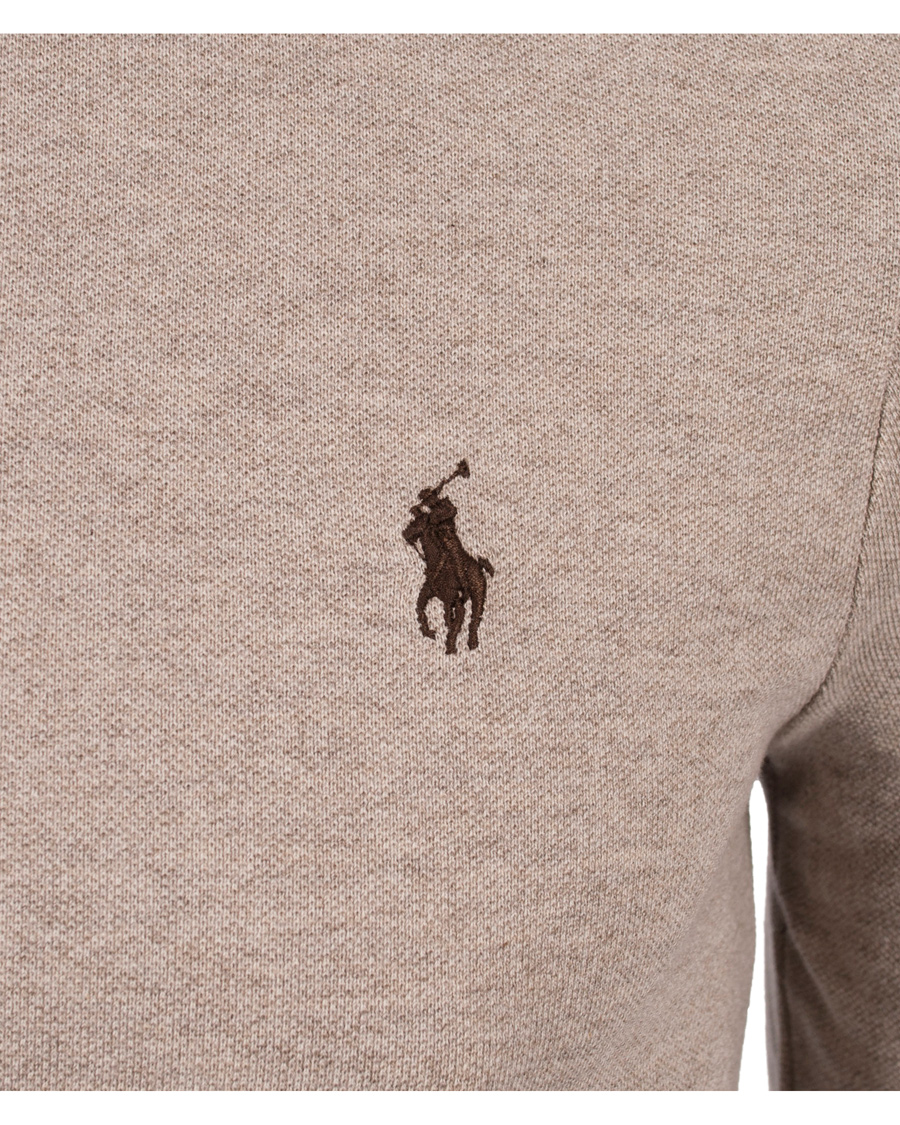 Heren | Truien | Polo Ralph Lauren | Long Sleeve Slim Fit Piké Fisherman Heather