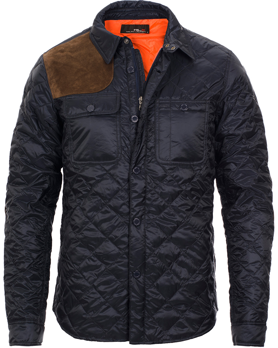 Heren | Jassen | Polo Ralph Lauren | Equestrian Down Shirt Aviator Navy