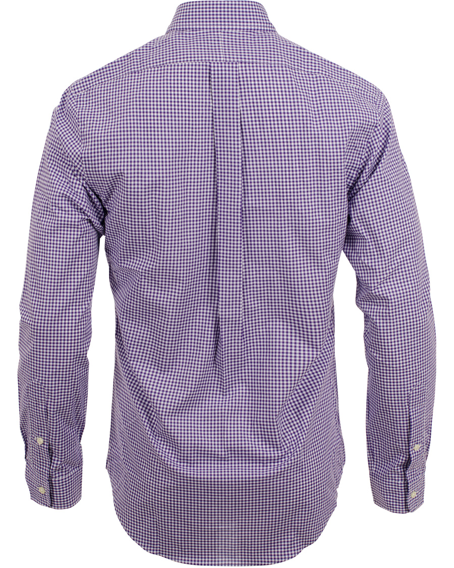 Heren | Overhemden | Polo Ralph Lauren | Slim Fit Poplin Check Shirt Purple