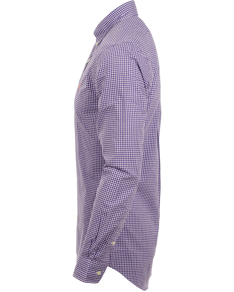 Heren | Overhemden | Polo Ralph Lauren | Slim Fit Poplin Check Shirt Purple