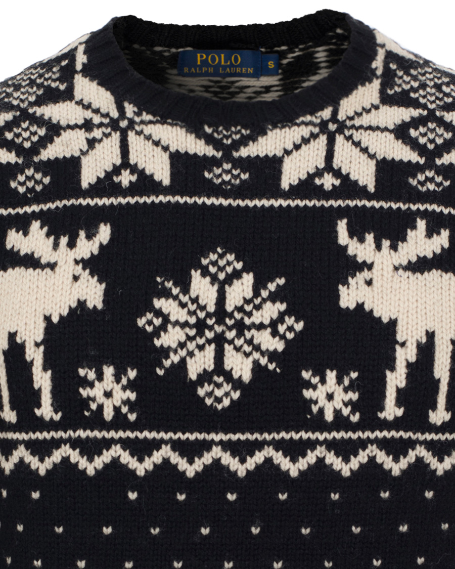 Heren | Truien | Polo Ralph Lauren | Reindeer Sweater Black
