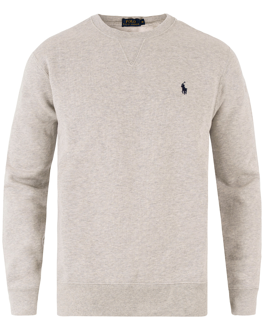 Heren | Truien | Polo Ralph Lauren | Crew Neck Sweatshirt Light Grey Heather