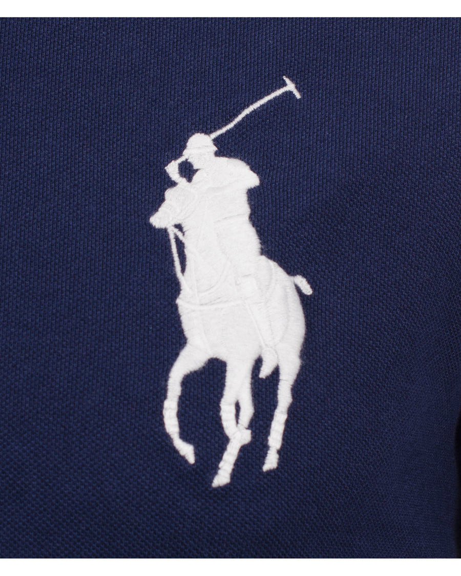 Heren | Truien | Polo Ralph Lauren | Custom Fit Big Pony Long Sleeve Piké Navy