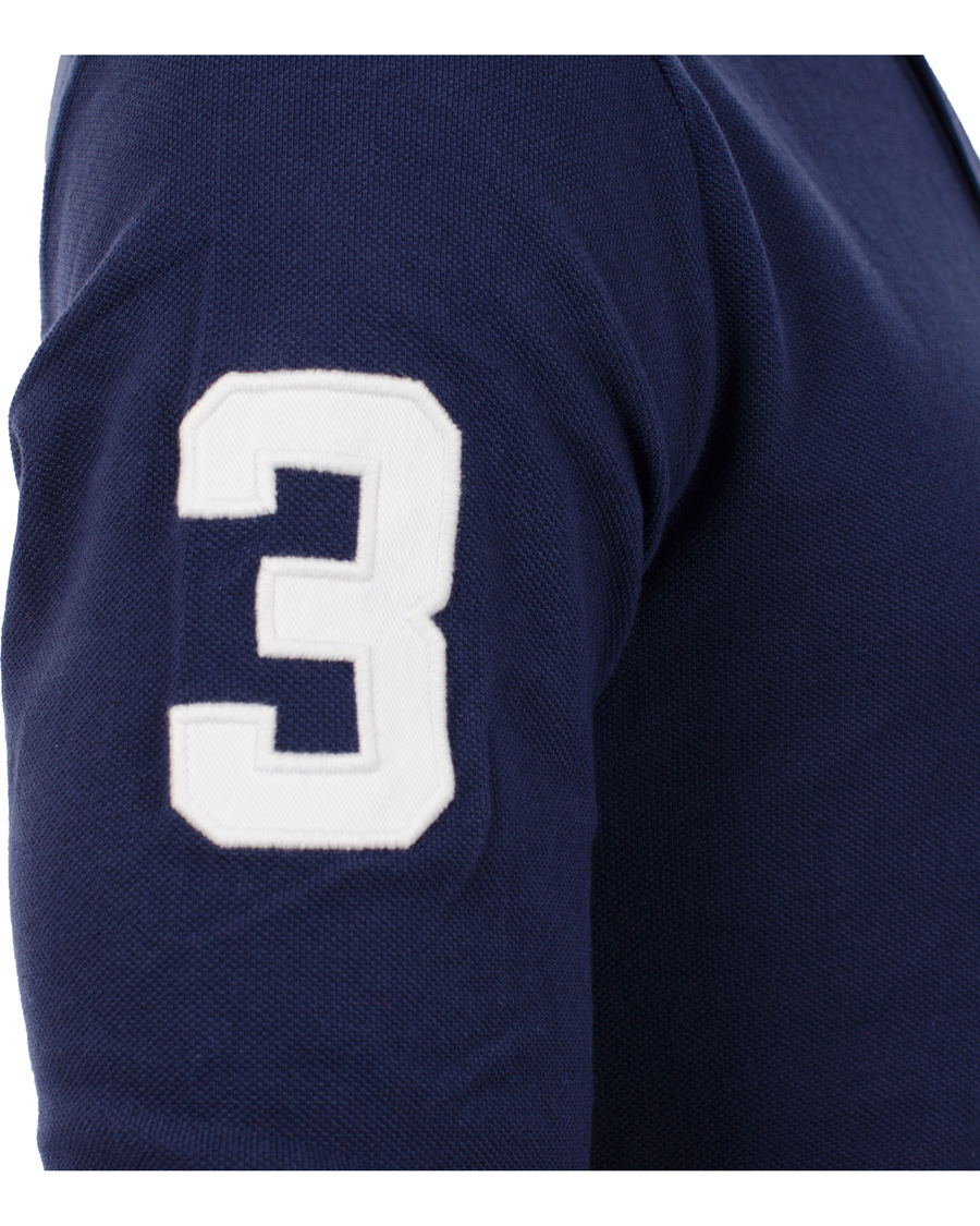 Heren | Truien | Polo Ralph Lauren | Custom Fit Big Pony Long Sleeve Piké Navy