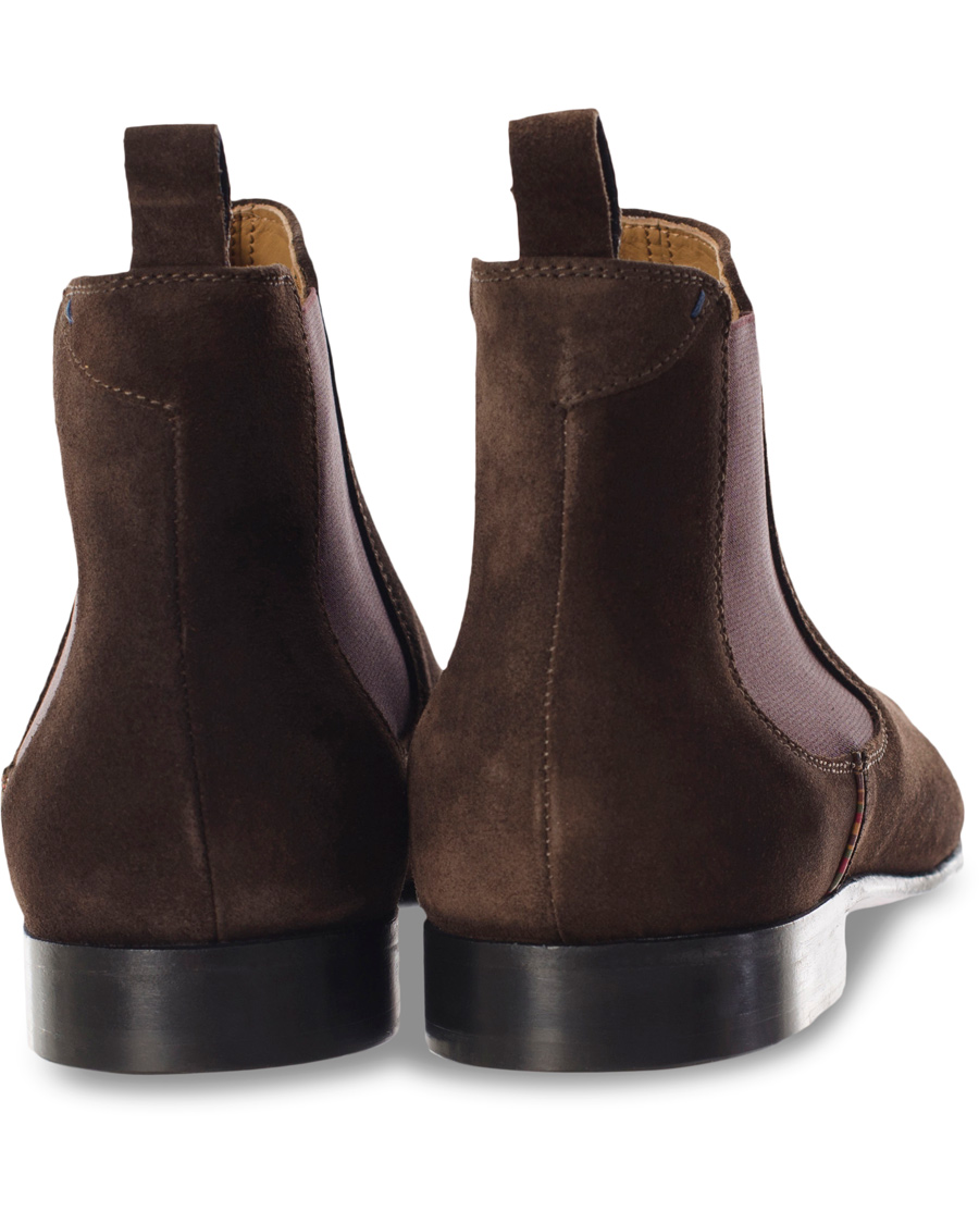 Heren | Paul Smith Shoe Falconer Chelsea Boot Brown Suede | Paul Smith Shoe | Falconer Chelsea Boot Brown Suede