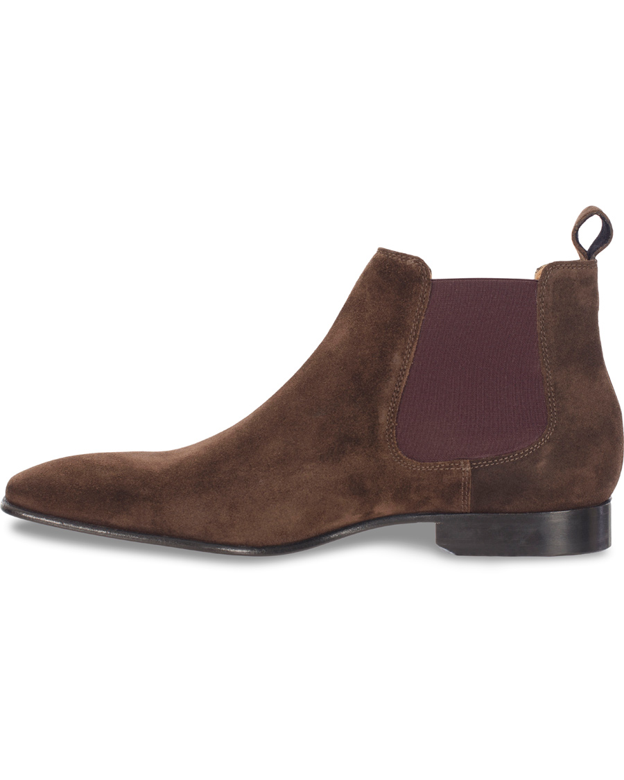 Heren | Paul Smith Shoe Falconer Chelsea Boot Brown Suede | Paul Smith Shoe | Falconer Chelsea Boot Brown Suede