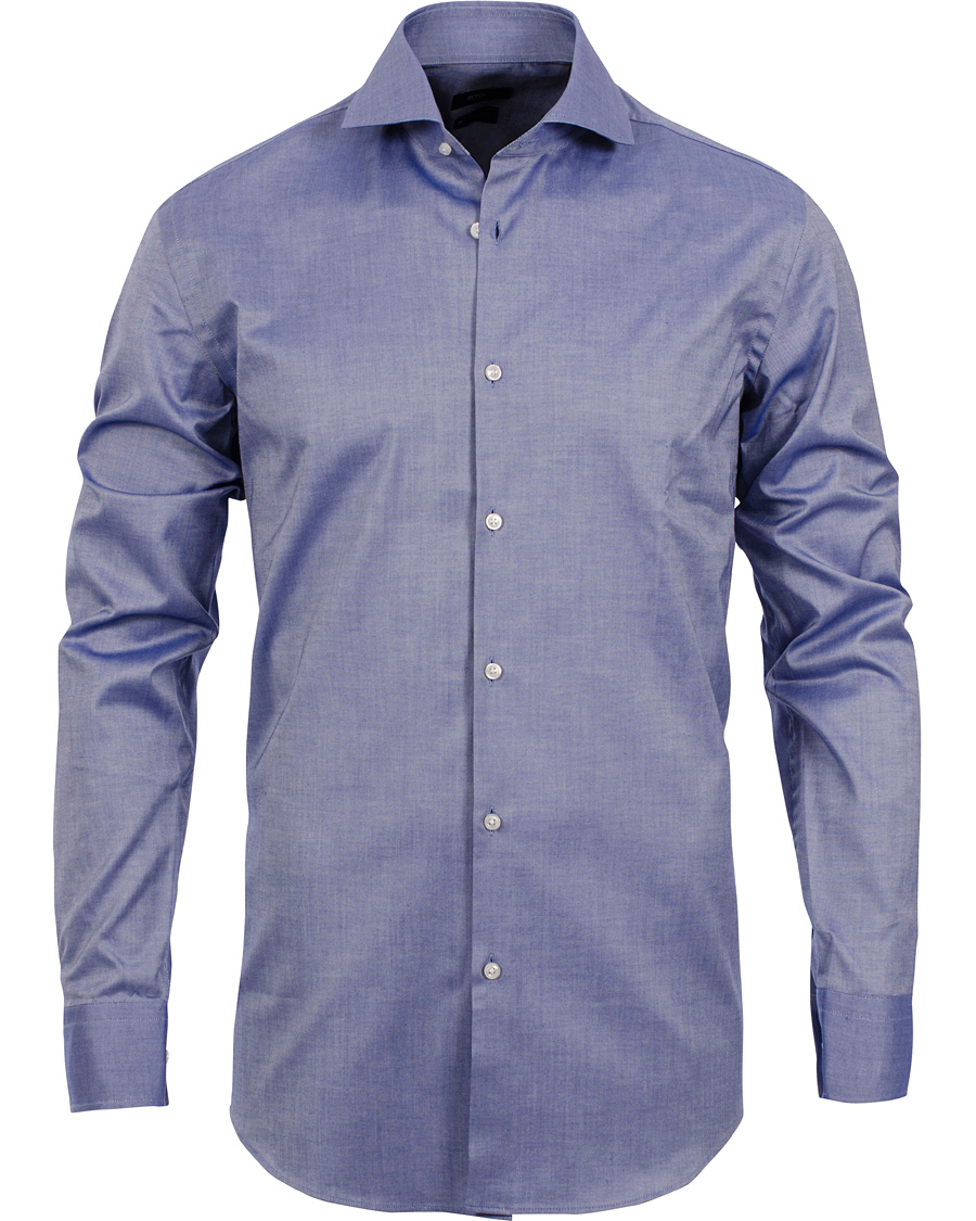 Heren | Overhemden | BOSS BLACK | BOSS The Traveler Jason Slim Fit Shirt Blue