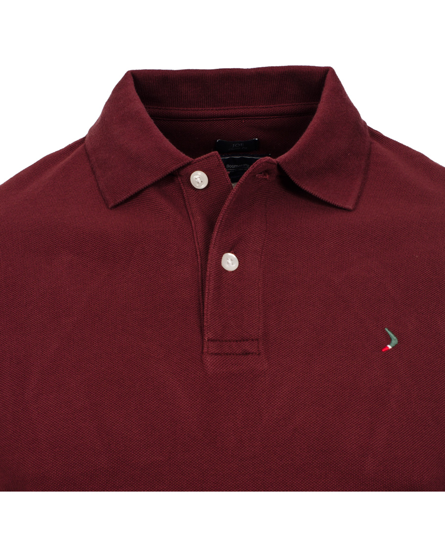 Heren | Polo's | Boomerang | Joe Basic Pique Porto Red